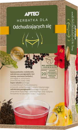 Herbatka dla odchudzających się Apteo 20 saszetek