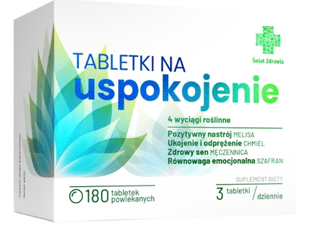 TABLETKI NA USPOKOJENIE 180 tabletek 