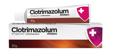 Clotrimazolum Aflofarm, 10 mg/g, krem, 20 g