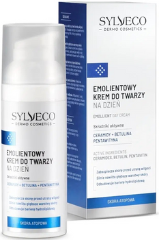 SYLVECO DERMO Emolientowy krem do twarzy na dzień 50 ml