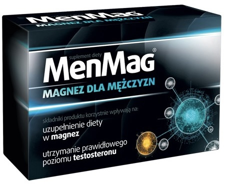 MenMag Magnez dla mężczyzn 30 tabletek