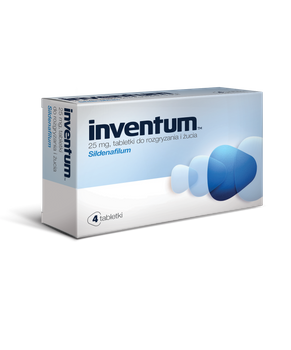 INVENTUM, 25 mg, 4 tabletki do rozgryzania i żucia