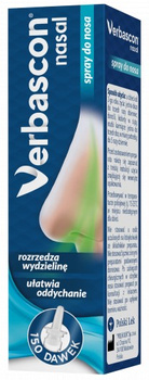 VERBASCON NASAL spray do nosa 20 ml