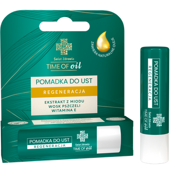 Pomadka do ust Regeneracja z ekstraktem z miodu wosk pszczeli witamina E
