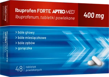 Ibuprofen FORTE APTEO MED 400 mg 48 tabletek