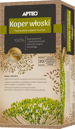 HERBATA KOPER WŁOSKI 30 SASZETEK