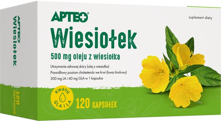 Wiesiołek APTEO 120 kapsułek