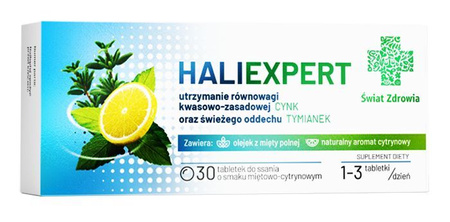 HALIEXPERT 30 tabletek do ssania