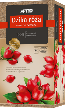Dzika róża Apteo 20 saszetek do zaparzania