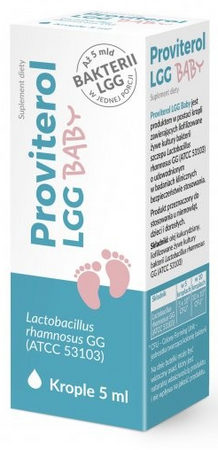 Proviterol LGG Baby krople 5 ml od 1 dnia życia od urodzenia
