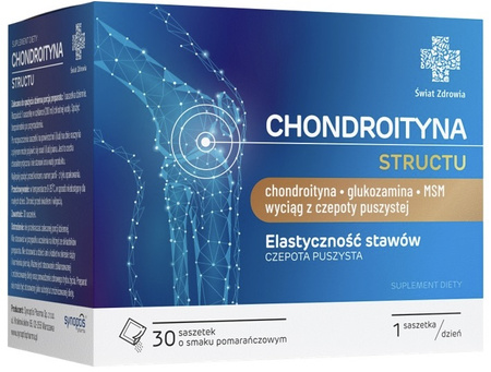 CHONDROITYNA STRUCTU 30 saszetek o smaku pomarańczowym