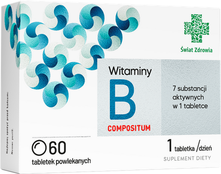 Witaminy B Compositum, 60 tabletek powlekanych