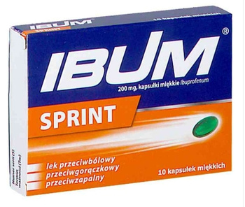 IBUM SPRINT  200 mg, kapsułki miękkie