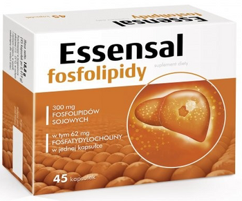 ESSENSAL FOSFOLIPIDY 45 KAPSUŁEK
