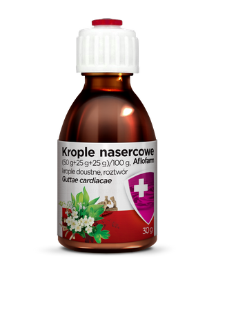 Krople nasercowe Aflofarm (50 g + 25 g + 25 g)/100 g, krople doustne, 30 g