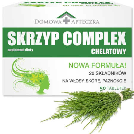 Skrzyp Complex Chelatowy, 50 tabletek 