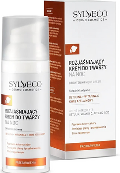 SYLVECO DERMO Krem rozjaśniający do twarzy na noc 50 ml