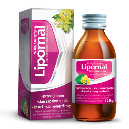 Lipomal, 97 mg/5ml, syrop 125 g