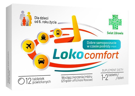LOKOCOMFORT 12 tabletek