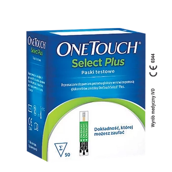 One Touch Select Plus, 50 pasków