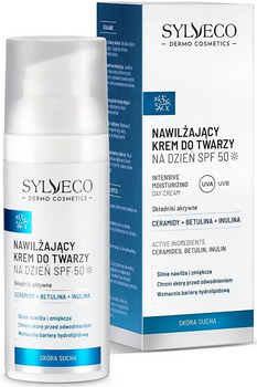 SYLVECO DERMO Nawilżający krem do twarzy na dzień SPF50 50 ml