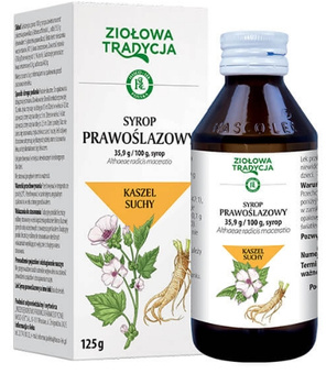 SYROP PRAWOŚLAZOWY ZIOŁOWA TRADYCJA  35,9 g/100 g, syrop