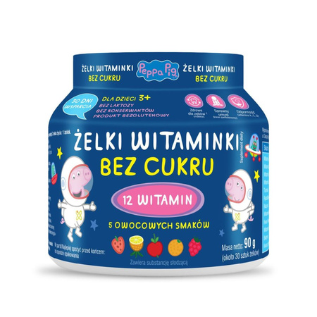 Żelki Witaminki Bez Cukru ok. 30 żelek 90 g