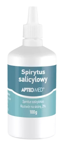 Spirytus salicylowy APTEO MED roztwór na skórę 2% 100 g