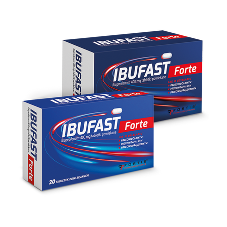 Ibufast Forte tabl.powl. 400 mg 20 tabl.