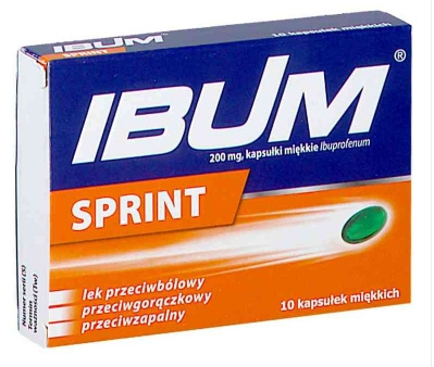 IBUM SPRINT  200 mg, kapsułki miękkie 
