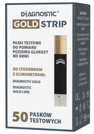 Diagnosis Gold Strip, 50 pasków