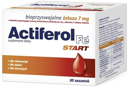 Actiferol Fe Start proszek do rozpuszczania 30 saszetek