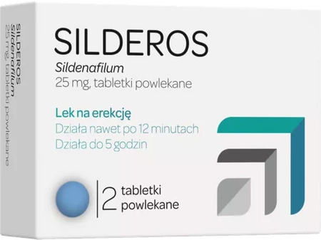 SILDEROS, 25 mg, 2 tabletki powlekane
