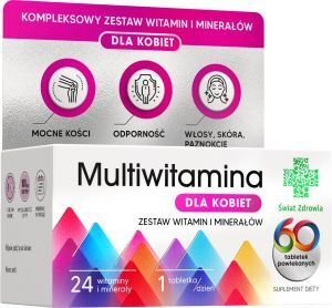 MULTIWITAMINA DLA KOBIET 60 TABLETEK
