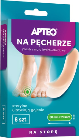 Na pęcherze plastry małe hydrokoloidowe 6 sztuk