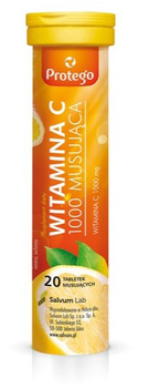 Protego Witamina C 1000 mg 20 tabletek musujących