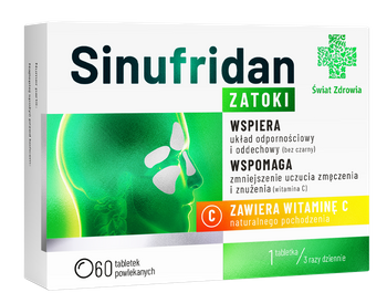 SINUFRIDAN ZATOKI 60 TABLETEK