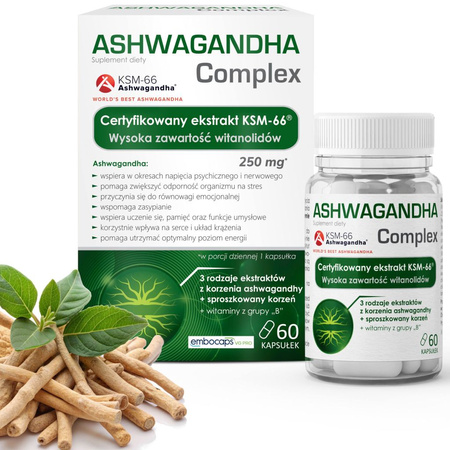 Ashwagandha Complex, 60 szt