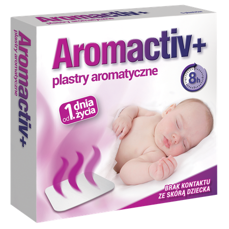Aromactiv + Plastry aromatyczne 5 plastrów