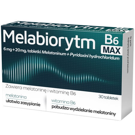 Melabiorytm B6 max, 30 tabletek