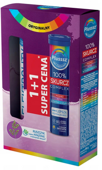 Plusssz zestaw Elektrolity Senior + Magnez Skurcz tabletki musujące