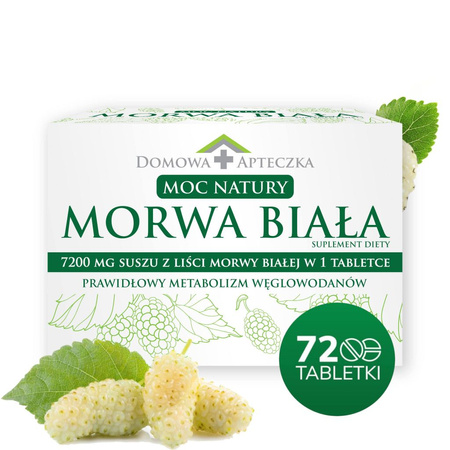 Morwa biała moc natury 72 tabletki 