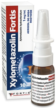 Xylometazolin Fortis aer.donosa,roztw. 1mg, 10 ml