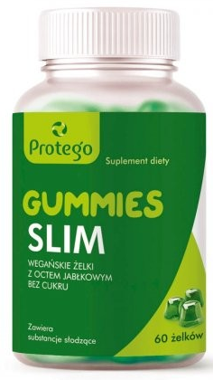 Protego Gummies SLIM żelki z octem jabłkowym 60 sztuk