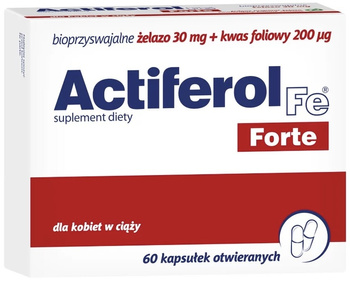 Actiferol Fe Forte mg 30 kapsułek otwieranych