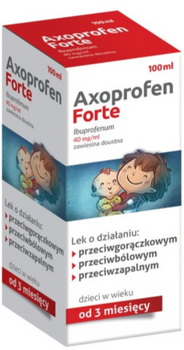 Axoprofen Forte, 40 mg/ml, zawiesina doustna, 100 ml