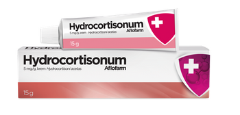 Hydrocortisonum Aflofarm 5 mg/g, 15 g krem