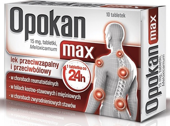 Opokan max 15 mg 10 tabletek
