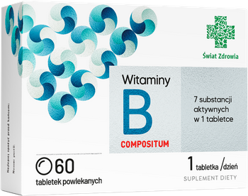 Witaminy B Compositum, 60 tabletek powlekanych