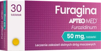 Furagina APTEO MED, 50 mg, 30 tabletek